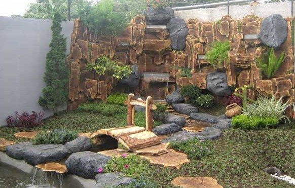 Taman dan kolam UCCANK'S LANDSCAPE